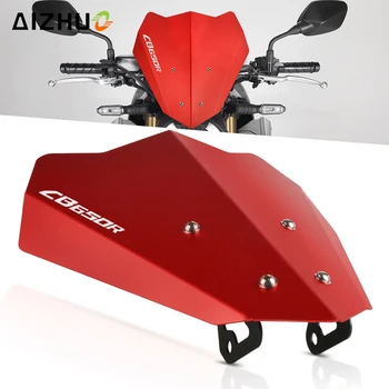 

Motorcycle Accessories CNC Aluminum Windshield CB650R Front Air Reflector For Honda CB650R CB 650 R 650R 2018 2019
