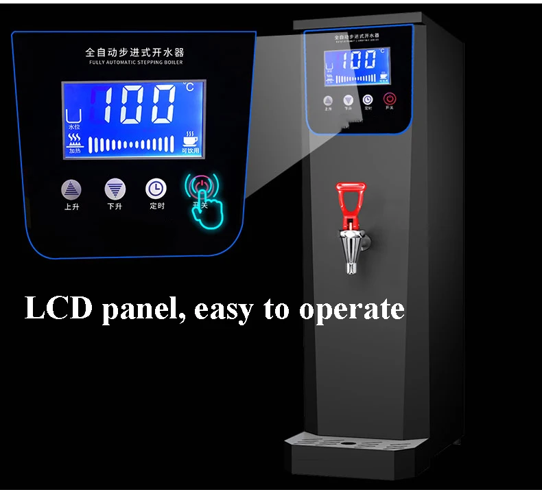 Description Picture 4 of item10L Fully automatic Electric Step Hot Heat Water Boiler Kettle Tank Heating Water Machine 40L/h Stepping smart water boiler