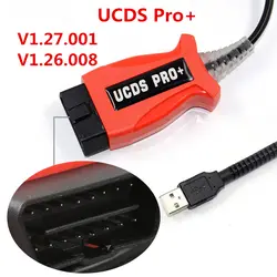 UCDS Pro для Ford поддержка FOCOM автомобилей с 35 жетонами полная Лицензия UCDS PRO UCDSPRO v1.26008 V1.27.001 полный активировать OBD2 сканер