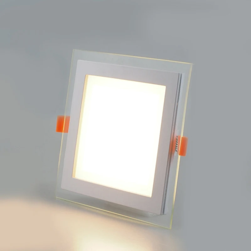 

Dimmable LED DownLight 5W/9W/12W/18W High Quality Glass Square Recessed LED Ceiling Light Down Light Indoor Light Fixture