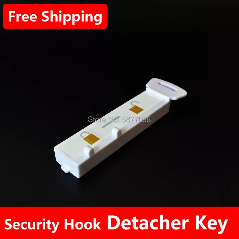 1pcs White Security Hook Magnet Key S3 Handkey Eas Magnetic Detacher Releaser Lockpicks For Supermarket Display Hook Stop Lock free shipping eas remover hook detacher hook key detacher security tag remover used for eas hard tag