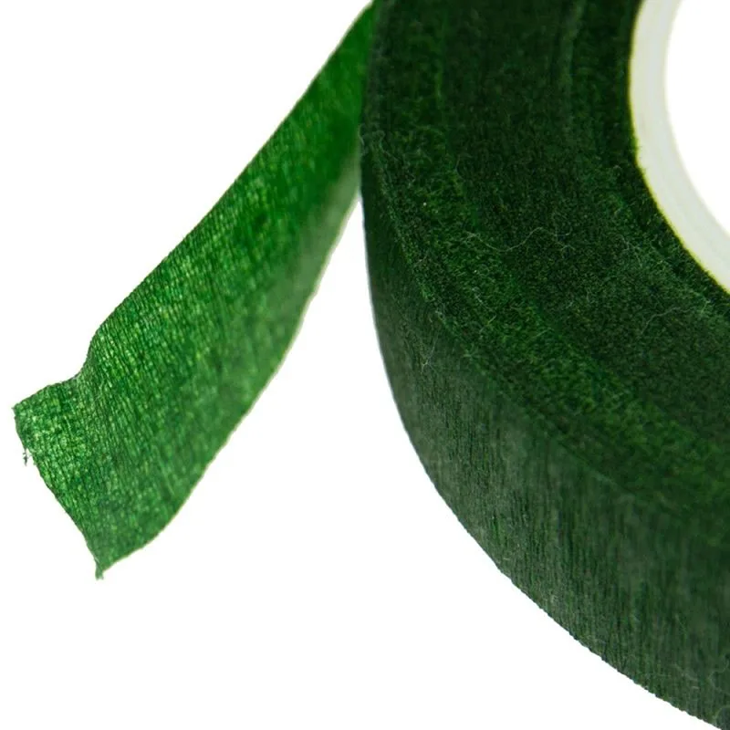 Флорист лента для ствола-проволока Цветочная работа-пуговицы ремесло флористика зеленый