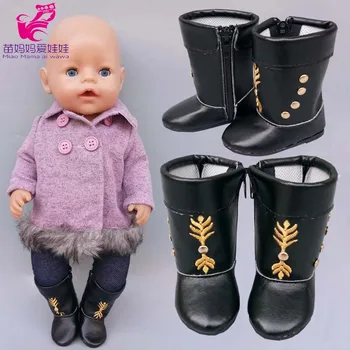 

43cm baby doll anna boots for 18 inch Doll elsa boots Toy doll shoes
