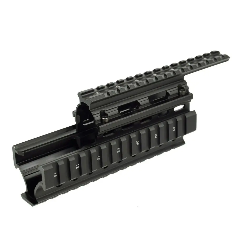 Тактический Drop in AK 47/74 Quad рельсы стрельба RIS Handguard Пикатинни для АК страйкбол винтовка аксессуар