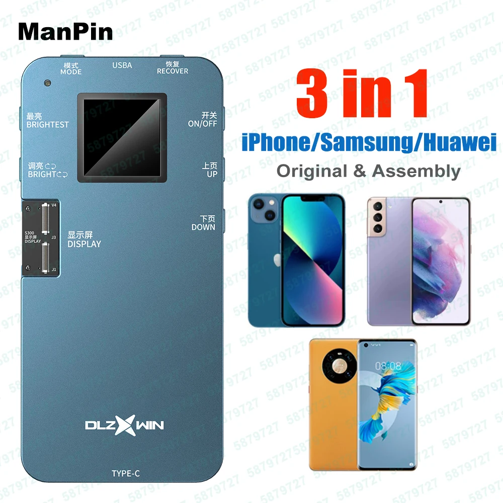 ЖК-экран тестер коробка для iPhone 12 Pro Max True Tone 13 Mini 11 XS 8 7 6S Plus Samsung Huawei дисплей