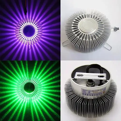 Wall Lamp Led Aluminum Outdoor Indoor Modern Home Stairs Bedroom Bedside Bathroom Light Sun Flower Creative 3W | Освещение
