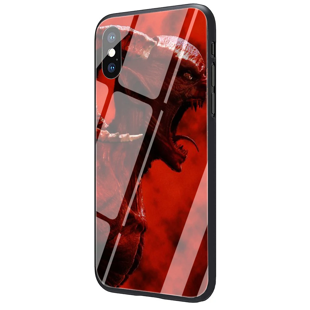 Devil сатана закаленное стекло чехол для телефона iphone 5 5S 6 6S Plus 7 8 Plus X XS XR 11 Pro Max - Цвет: G2