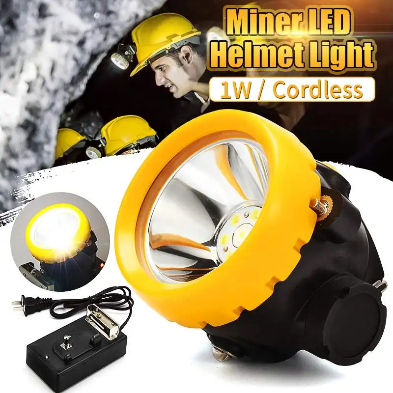 

3500Lx LED Headlamp Mining Light Cap Lamp searchlight Headlamps With Charger