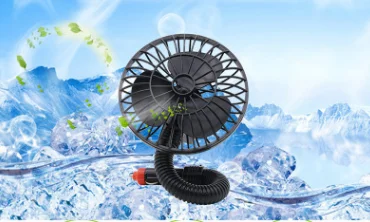 12V Cruscotto Veicolo Oscillante Car Van Truck Home Clip-On Fan 2 Velocità Flusso D'Aria Per Buick Jepp Ford Peugeot Ferrari Maybach