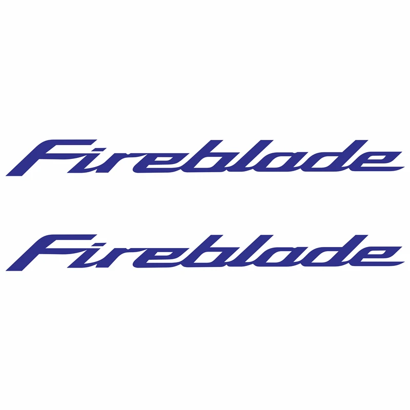 2 X новые продажи мото rcycle велосипед топливный бак колеса обтекатель ноутбук чемодан шлем мото наклейки для Honda Fireblade - Цвет: Reflective bule