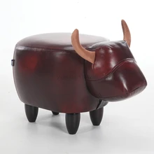 Оригинальная обувь для переодевания табурет диван табурет дизайн табурет для обуви Крупный рогатый скот магазин низкий табурет мультяшный табурет допуск