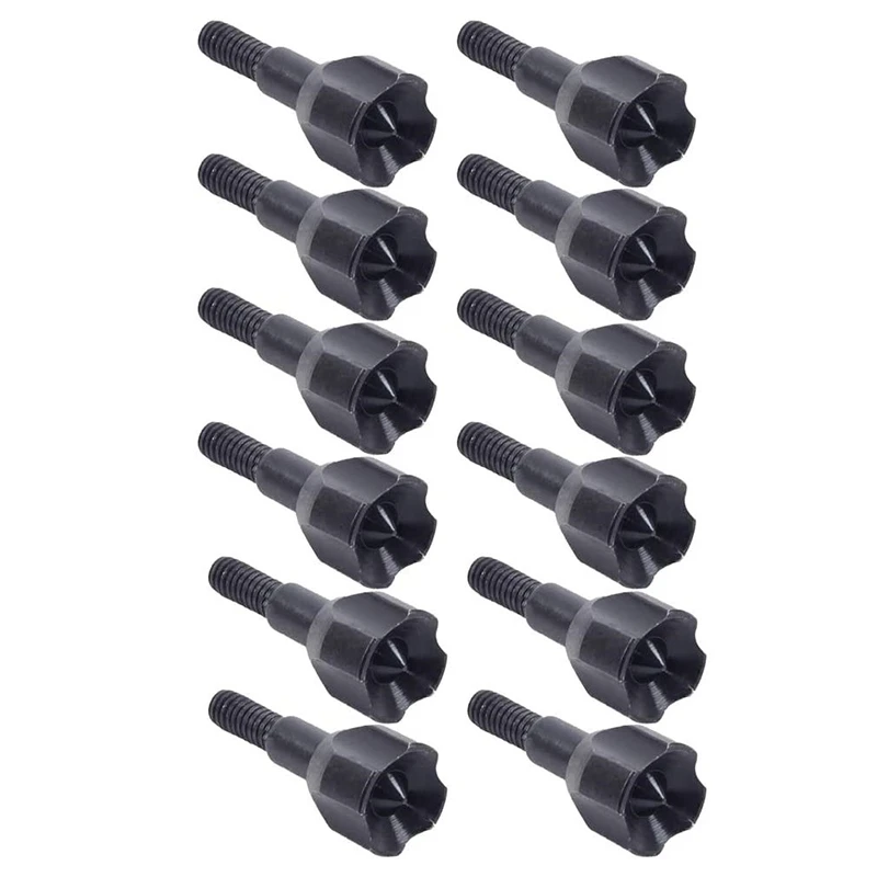 

12Pk Archery Hunting Small Game Hammer Broadheads, Crossbow Compound Bow Practice Field Arrowheads Points Tips