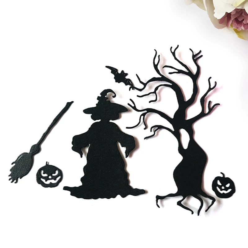 

Happy halloween new Metal Cutting Dies for decor card DIY Scrapbooking Embossing stencil Paper Craft Album template Dies