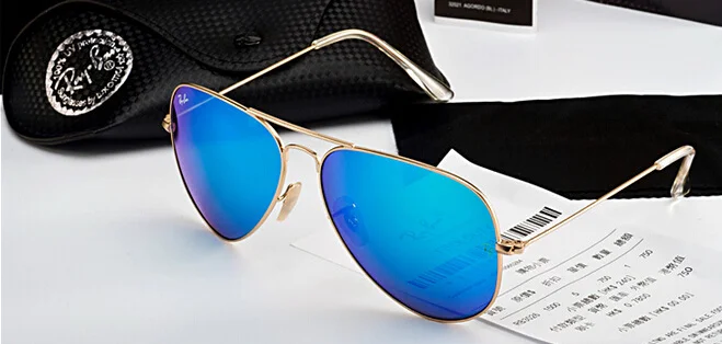 Летние новые стили RayBan RB3026 уличные очки, RayBan мужские/женские Ретро удобные очки с защитой от УФ 3026 походные очки - Цвет: RB3026-3