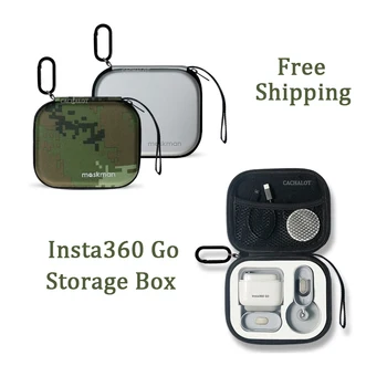 

Insta360 Go Waterproof Storage Bag Box Carrying Case Portable Mini Handbag for Insta 360 Go Accessories
