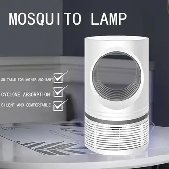 

1USB Electric Mosquito Killer Lamp Home Physical Fly Bug Insect Repellent Trap Mute Radiationless UV Lights for Indoor&Outdoor