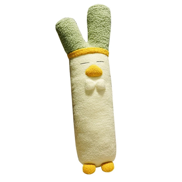 Lovely Plush Vegetable Doll for Toddler Cartoon Soft Long Pillow Seat Decoration Stuffed Doll Cute Home Decoration