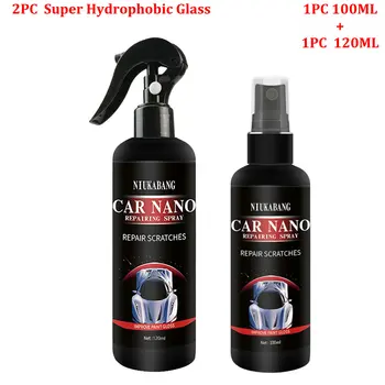 

Car Paint Care Nano Repairing Spray Oxidation Liquid Ceramic Coat Hydrophobic Glass Protect Your Car From Scratching Auto 100ML