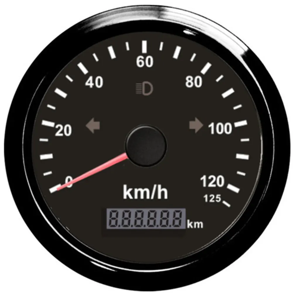 medidor de velocidade universal à prova d'água, para moto ou barco, 200 km h