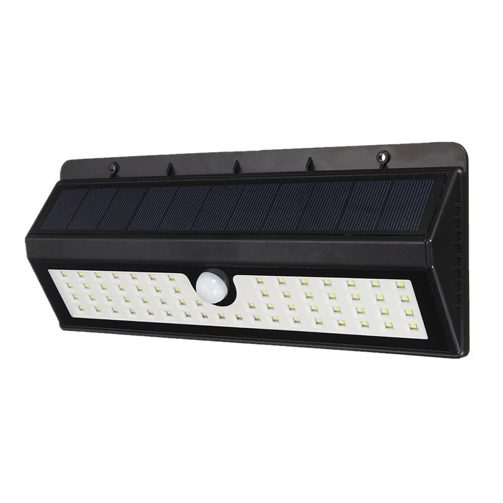 62LED Открытый Сад Путь порог, двор супер яркий солнечный светильник датчик движения IP65 водонепроницаемый патио настенный светильник беспроводной гараж