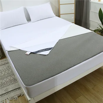 

Waterproof Mattress Cover solid color Mattress Protector Cover Six sides full package Waterproof Bed Sheet Customizable