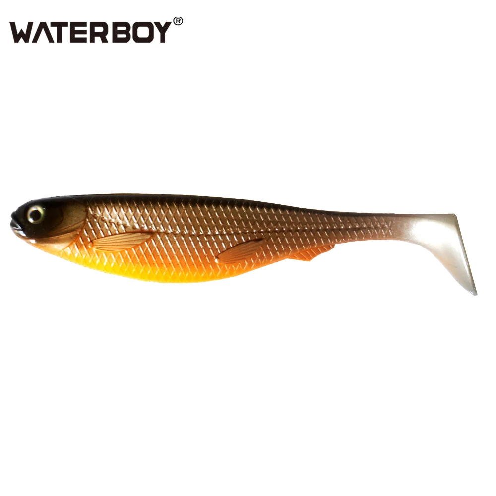 soft lure artificial bait big shads soft 12.5cm 13.7g 15cm 22g PVC material 20cm 55g T Tail Softbaitsfor sea bass perch zander