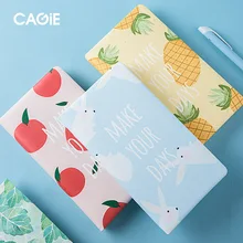 Мини Bullet Journal A6 фруктовые Блокноты Дневник с расписанием Еженедельный ежемесячный планировщик записная книжка портативная Студенческая школьная канцелярская