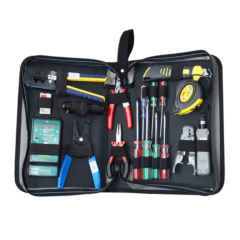 MT-8439 Professional Multifunction Computer RJ45 Network Termination Tools Kits/Case internet wire tester Networking Tools