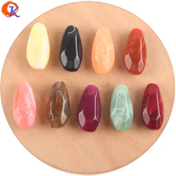 

Cordial Design 20x40mm 64Pcs DIY Beads Jewelry/Acrylic Beads/Hand Made/Irregular Shape/Marble Effect Beads/Necklace Making