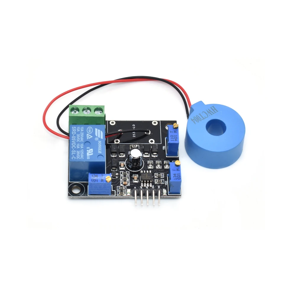 12v Relay AC CURRENT DETECTION Sensor Module Relay Adjustable ...