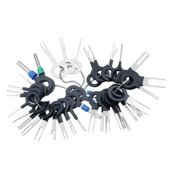 

41pcs Car Electrical Terminal Plug Wiring Crimps Connector Pin Extractor Removal Tool Hand Held Disassembly Tools