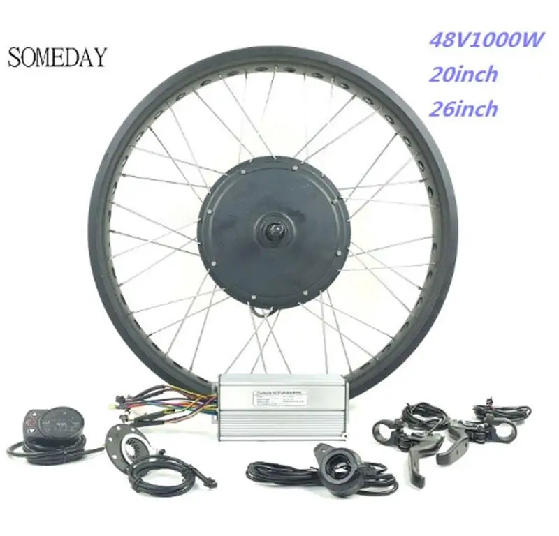 48V 1000W fat ebike Снежный велосипед набор для преобразования
