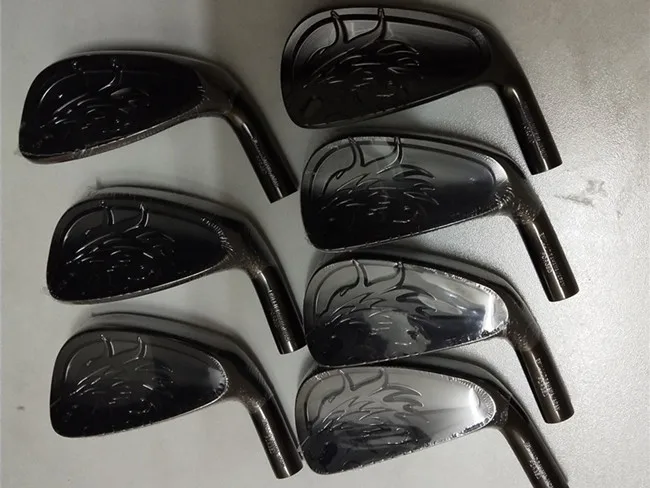 EMILLID baama EB-901 утюги черный EMILLID baama Golf железные клюшки для гольфа 4-9Pw R/S гибкий вал с крышкой головы