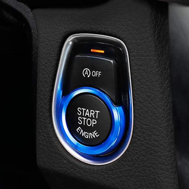 

Car Start Engine Button Cover Trim Decor For BMW 1/2/3 Series F20 F21 F30 X1 F48
