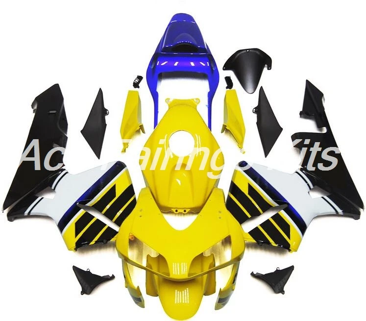 

Top (Injection mold) New ABS Motorcycle Full Fairing Kit Fit For Honda CBR600RR F5 2004 2003 Fairings set yellow black white