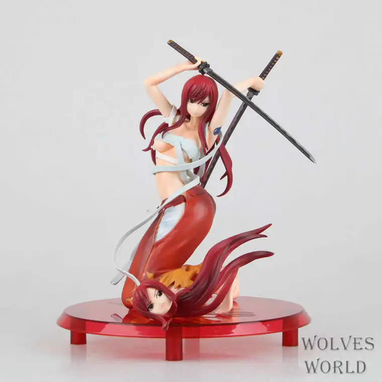 Аниме Фея Хвост Эрза алый хакама 1/8 фигурка ПВХ модель Фигурка Статуэтка | Игрушки