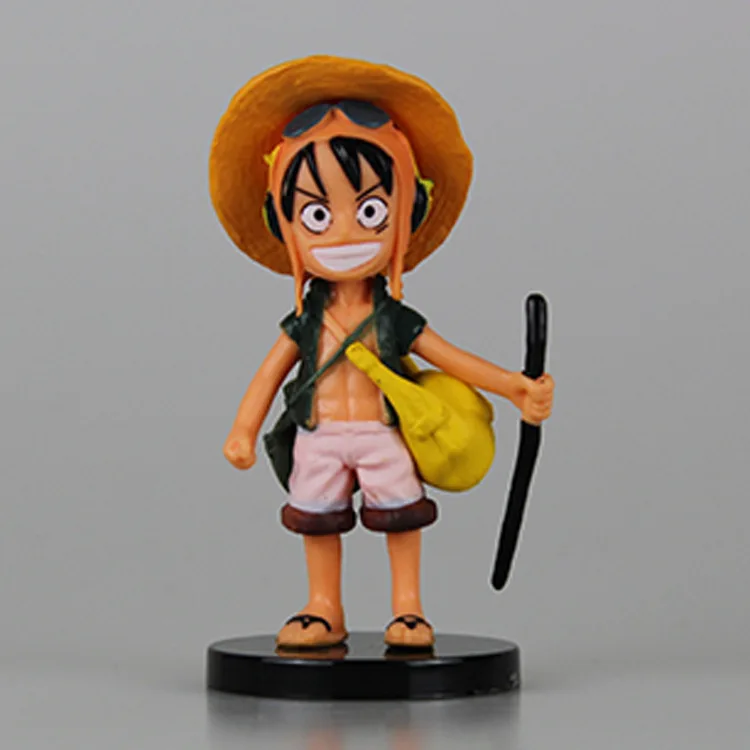 

Anime Peripheral One Piece/Sea King 4 Generation 9-Piece Car Accessories Decoration Model Boxed Garage Kit
