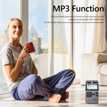 

8GB/16GB/32GB Voice Recorder USB Professional 96 Hours Dictaphone Digital Audio Voice Recorder With WAV,MP3 Player