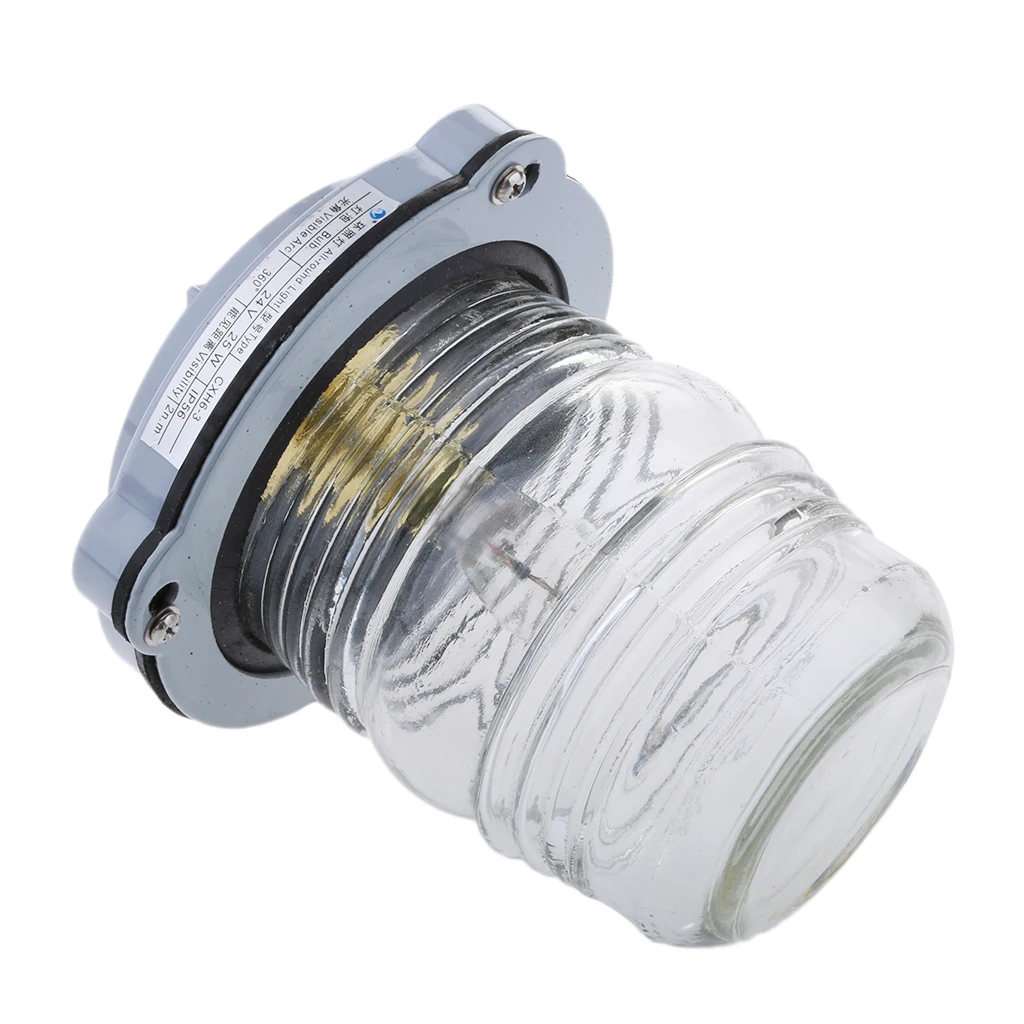 Marine Boat Yacht 24V 25W B15d 225 Degree Masthead White Navigation Light