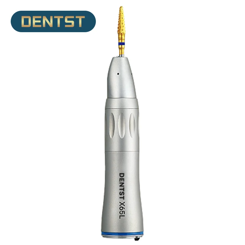 Dental 1:1 Direct Drive Inner Water Straight Handpiece With Optical Fiber X65L Nose Cone Implant Surgery Dentist Tools | Красота и
