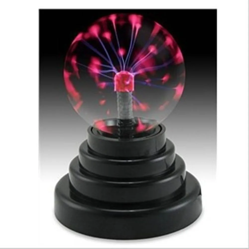 USB плазменный шар электростатический сферический светильник волшебная хрустальная лампа шар настольное освещение для рождественской вечеринки сенсорный светильник s