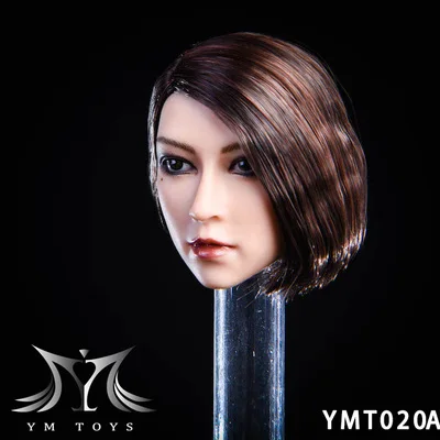 YMT020A Ymttoys 1/6 YMT020 A/B/C женский Азиатский я голова лепить резьба Fit 1" фигура тела куклы для 12 дюймов женское тело - Цвет: YMT020A