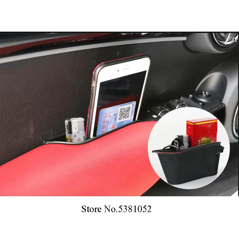 

Car Door Handle Armrest Storage Box Container Holder Tray For Infiniti Q30 Q30s Qx30 Accessories 2016 2017 2018 Car Styling