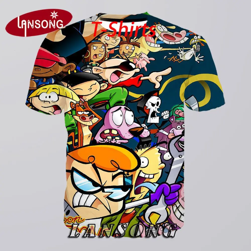 cartoon network 90s hoodies men 3d 