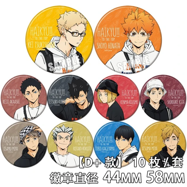 Aitai☆Kuji Haikyuu!! To The Top Movic Character Can Badge SET