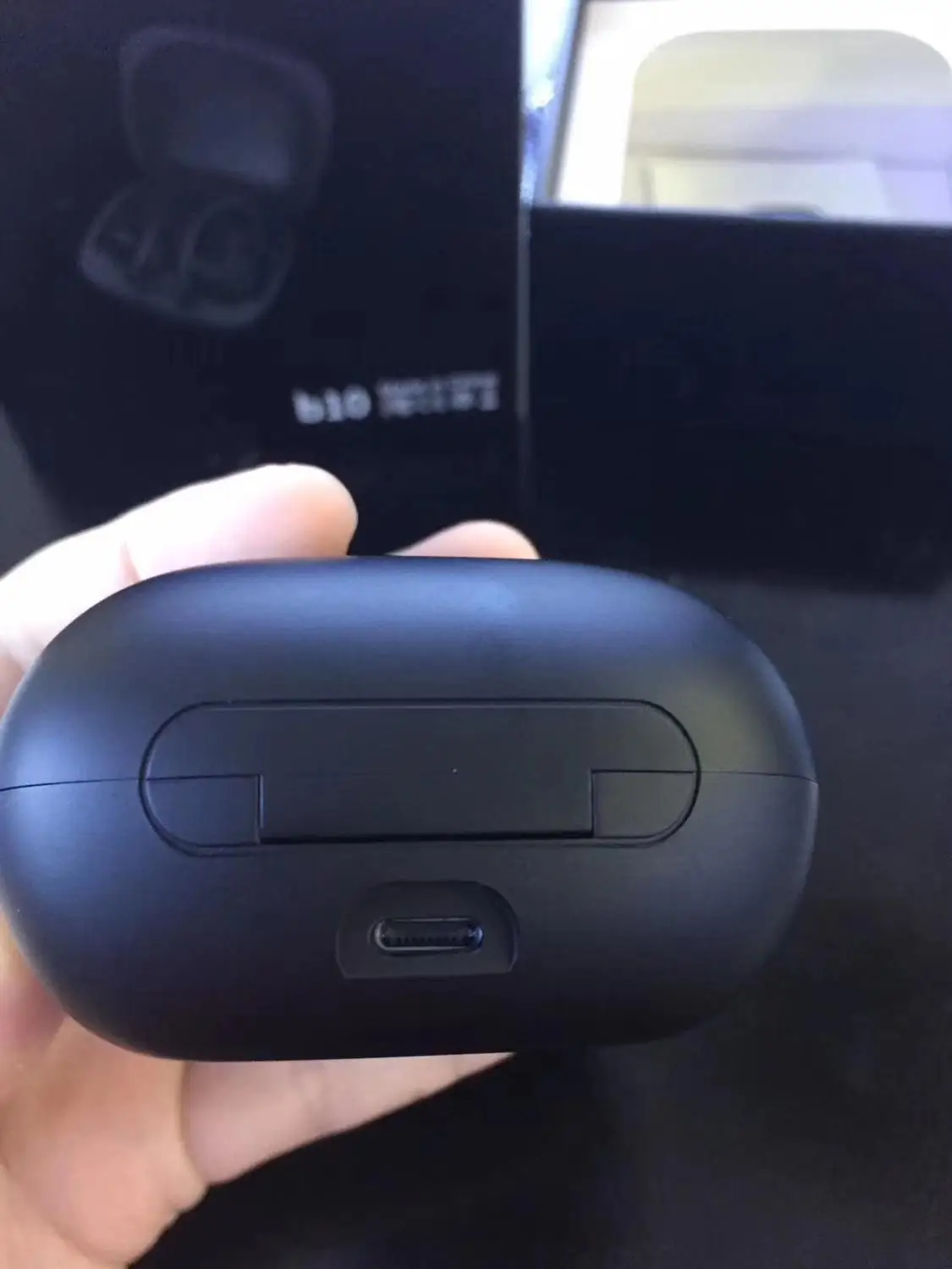 XLSTO B10 TWS всплывающие беспроводные наушники Bluetooth 5,0 спортивные наушники с Ушными крючками 6D стерео гарнитуры светодиодный дисплей Беспроводное зарядное устройство