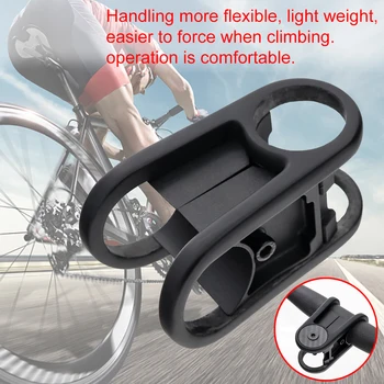 

Short Adjustable Mountain Bike Handle Stem Front Wear Resistant Easy Install Ultra Light Carbon Fiber Universal Outdoor Cycling