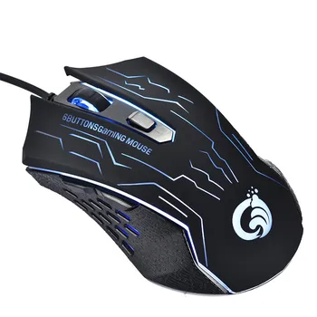 

USB Ergonomic Wired Gaming Mouse 7 Button Backlight Modes Up To 3600 DPI RGB Wired Gaming Mouse Silent Mause For PC Laptop#G2