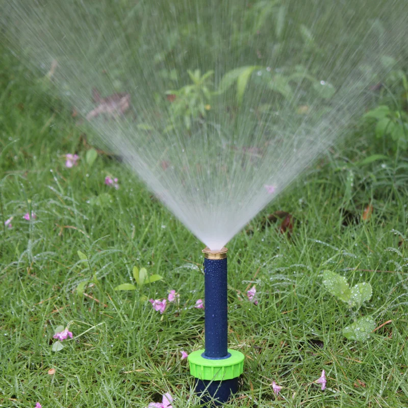 90/180/360 Degree Pop up Sprinkler Head Adjustable Garden Spray Nozzle