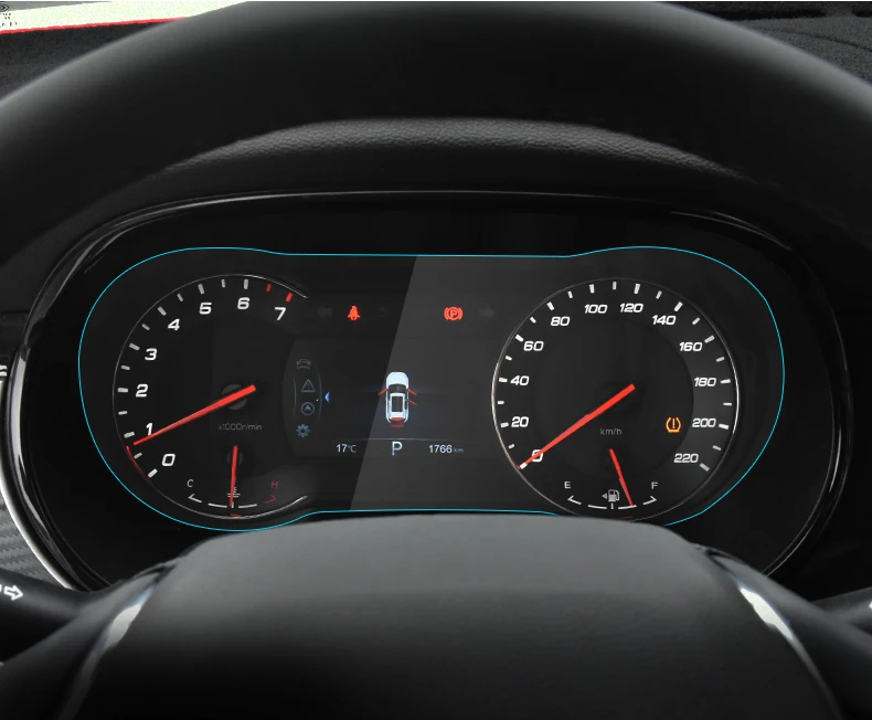 Lsrtw2017 для Changan Cs35 плюс Автомобильный навигатор gps экран защитная пленка наклейка